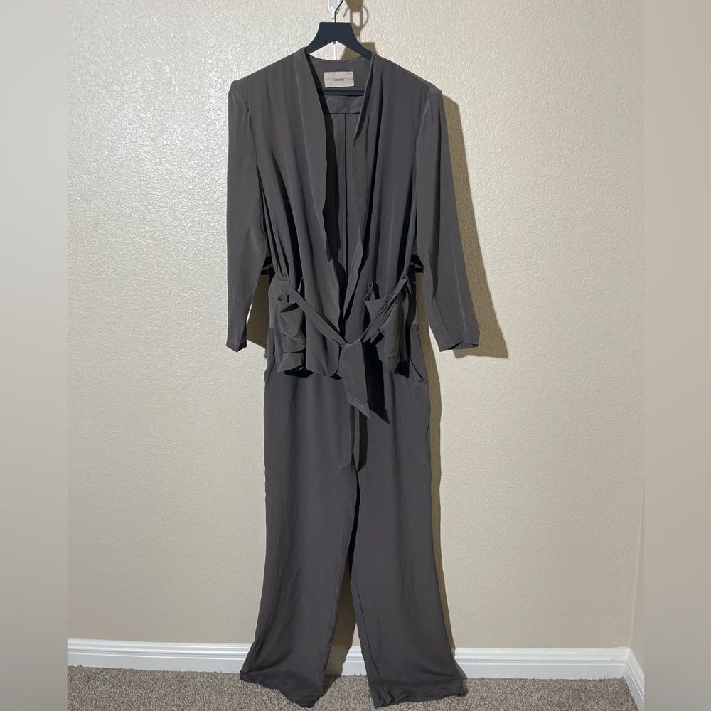Humanoid Silk Cardigan Pants